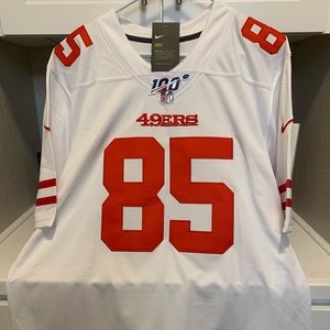 49er XL Kittle Jersey Stitched